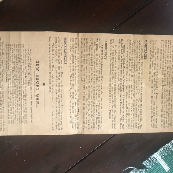 Antique Monopoly game - Picture 6 of 13